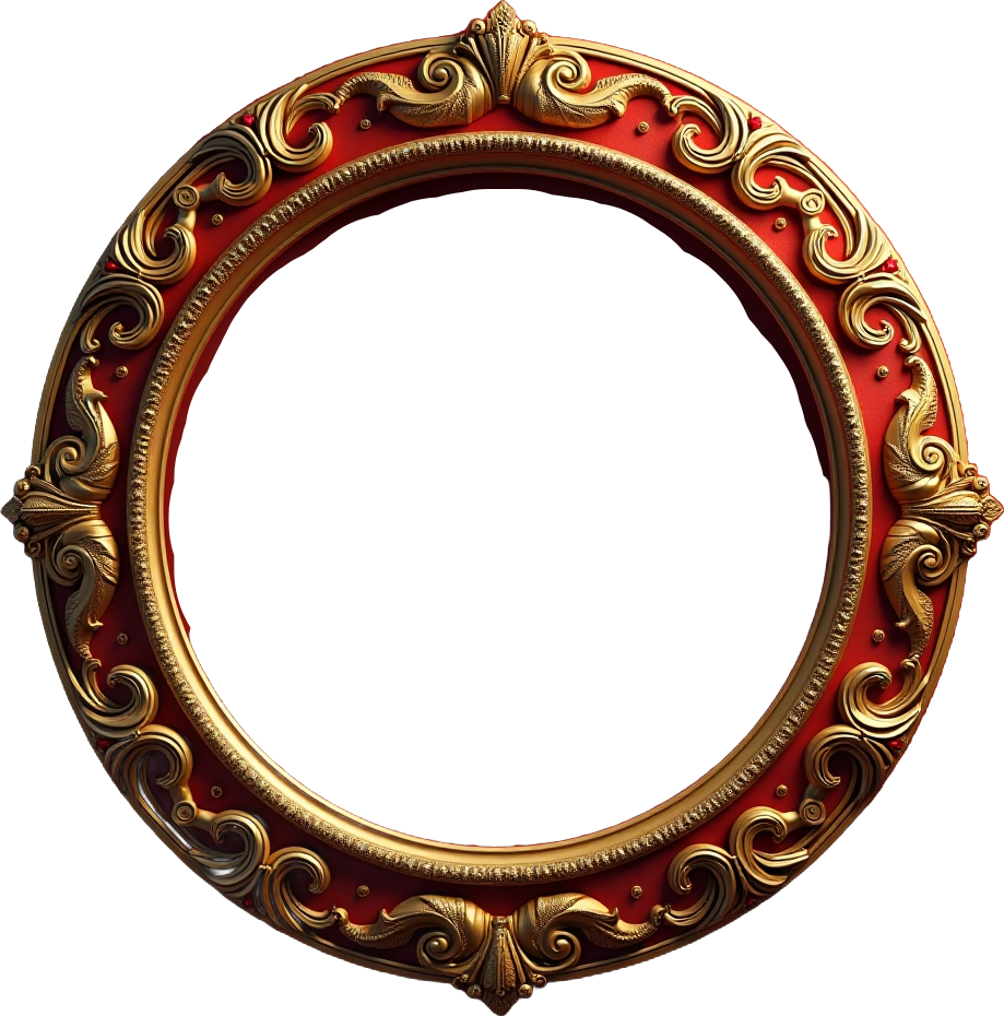 Golden Ornate Frame